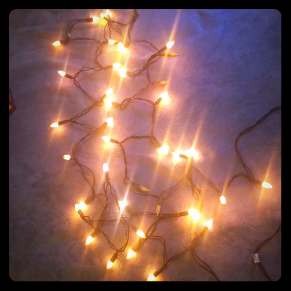 2 sets of Candle style lights